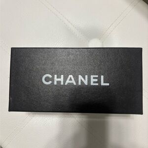 CHANEL Black Box with Subtle Embossed Logo